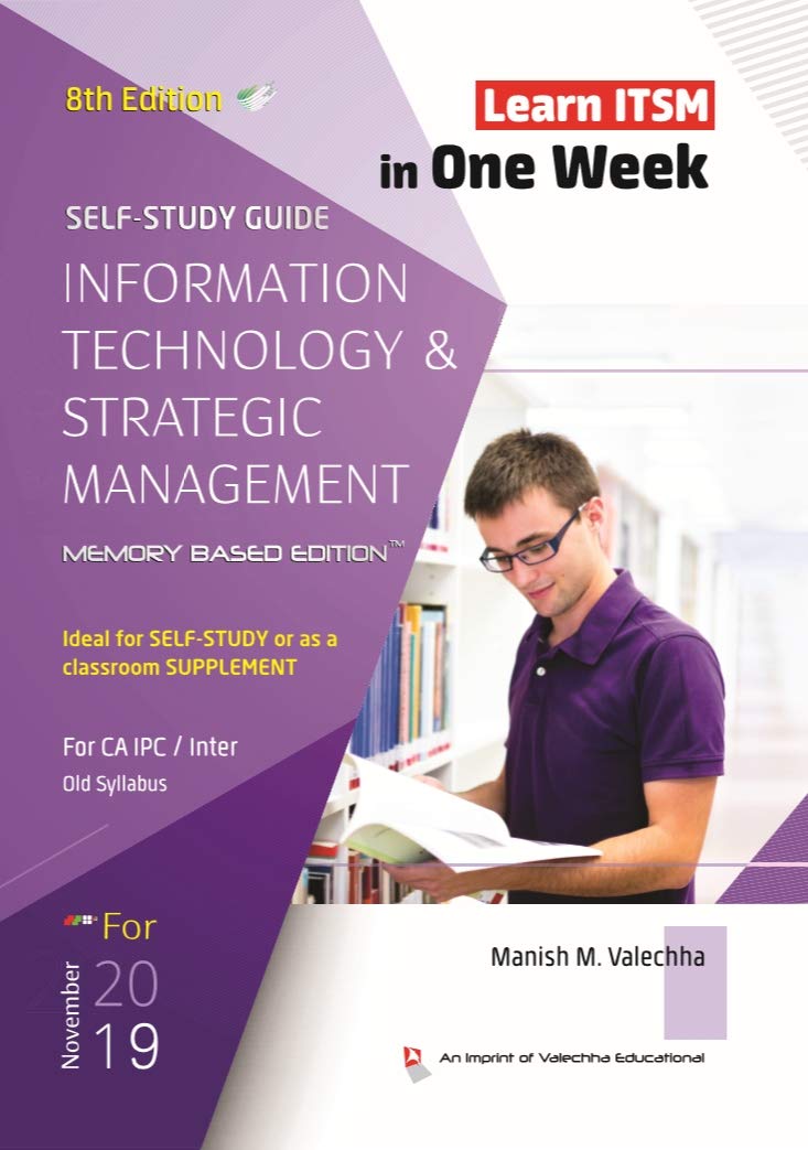 ITSM Information Technology and Strategic Management for CA IPCC Nov 2018