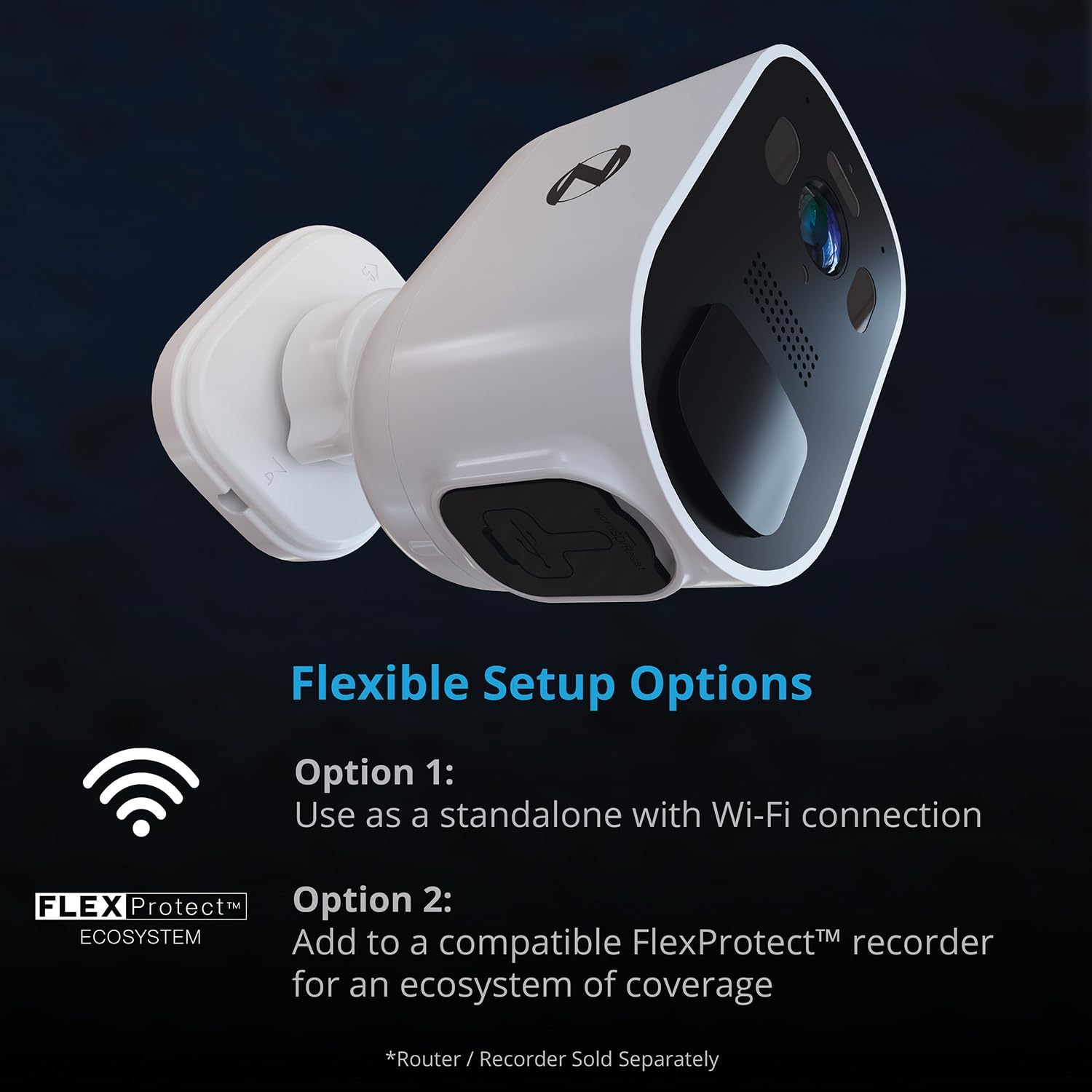 Night Owl® Battery Wi-fi 2K Camera (2-Pack)