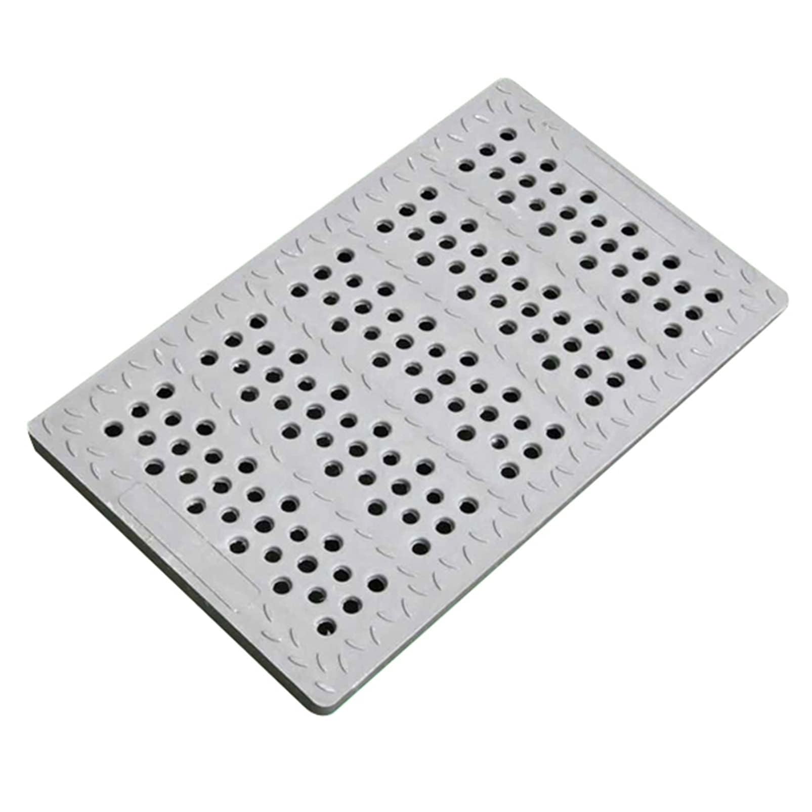 Grille de drainage pour cour caniveau d'égout commercial 50x30