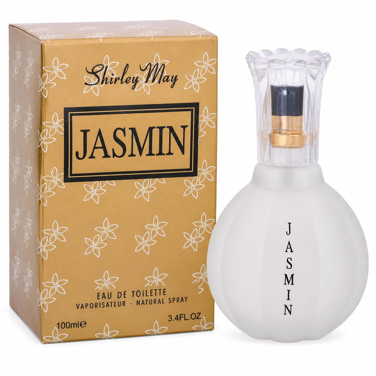 Shirley May Jasmin EDT 100 ml for Women | Long Lasting White Floral Perfume | Jasmine Floral Fresh Fragrance | Premium UAE Perfume-picture-37