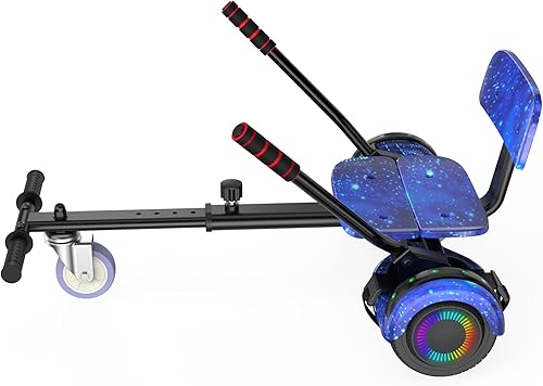 Miniatura 2 de LIEAGLE Go Kart, accesorio para asiento de aeropatineta, accesorios ajustables para niños y adultos, se adapta a hoverboards de 6.5 pulgadas, 8