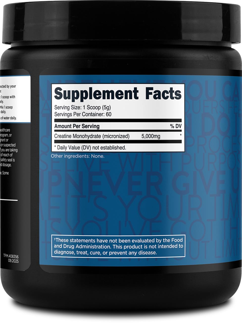 TransformHQ Creatine Monohydrate Powder (Unflavored) 60 Servings — Amazon image 4