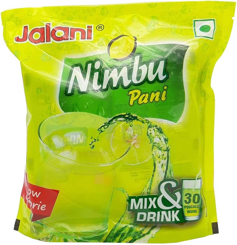 Jalani Nimbu Pani Packet (30 Sachet of 5g Each), 150g