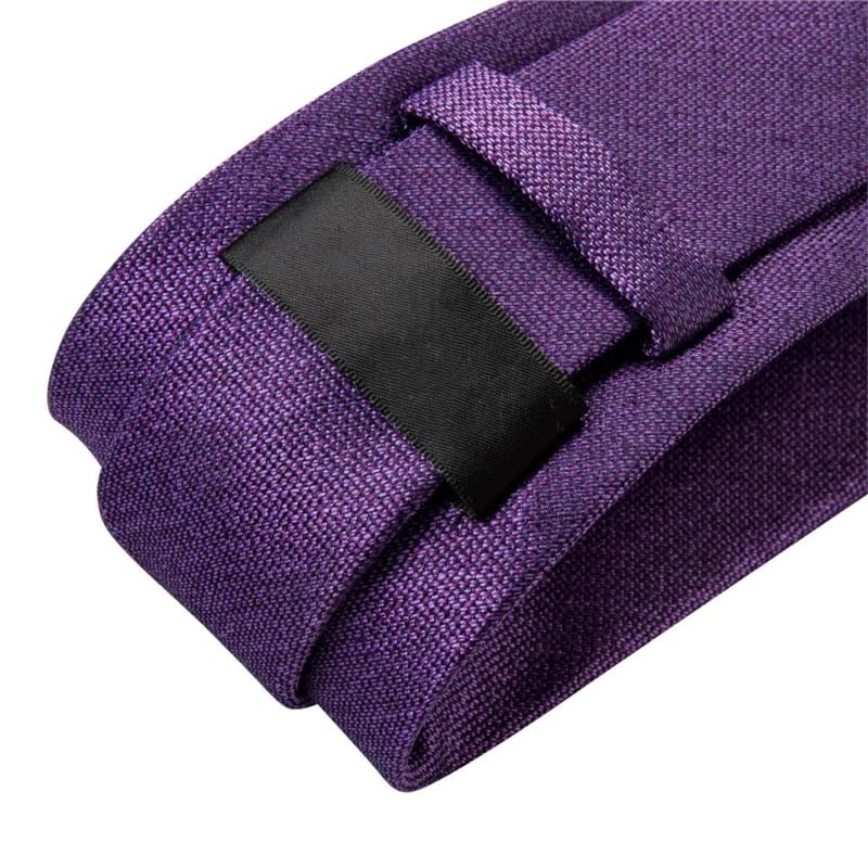 Corbata para hombre de seda 8 cm ancho miniatura 6