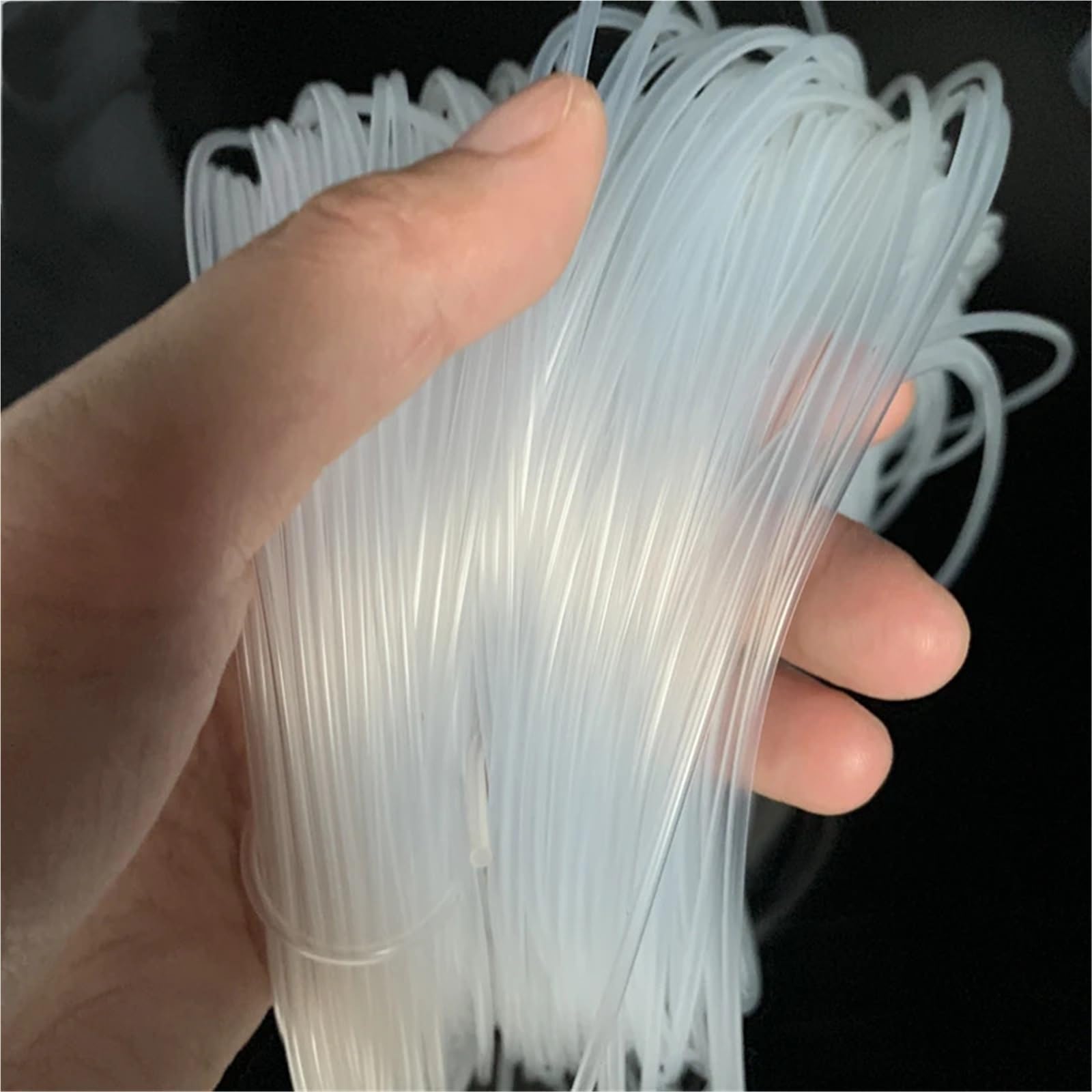 Tubo Per Laghetto Tubo in silicone trasparente 5/10M | Tubo flessibile in gomma for acquario, tubo flessibile da giardino 0,3/0,5/0,8/1-4mm(10 METER_ID 1MM OD 5MM)