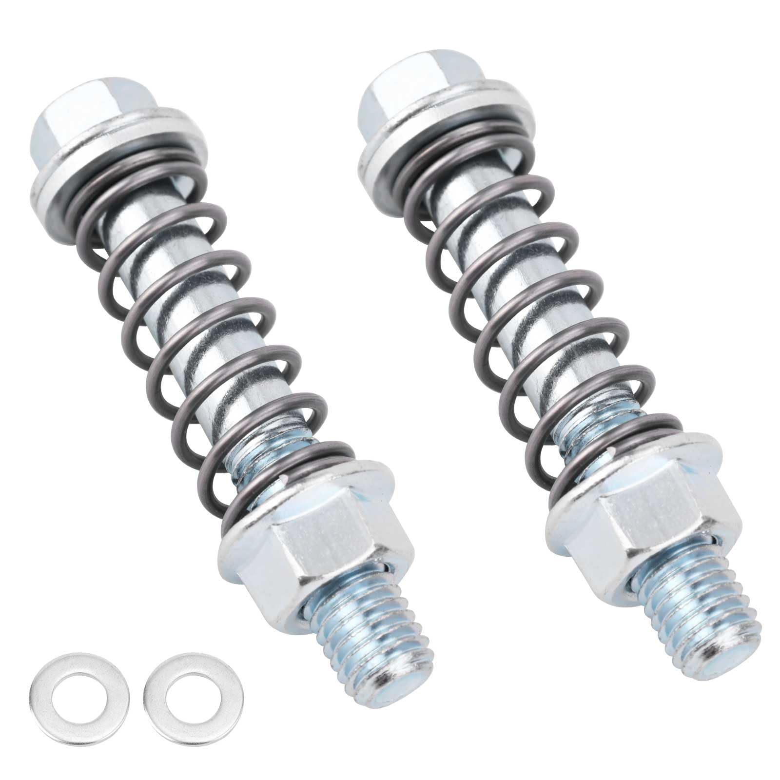 Kit 2 Écrous Boulons Échappement M10-1.5x65mm Acier Carbone - Remplacement Ressort Échappement Voiture