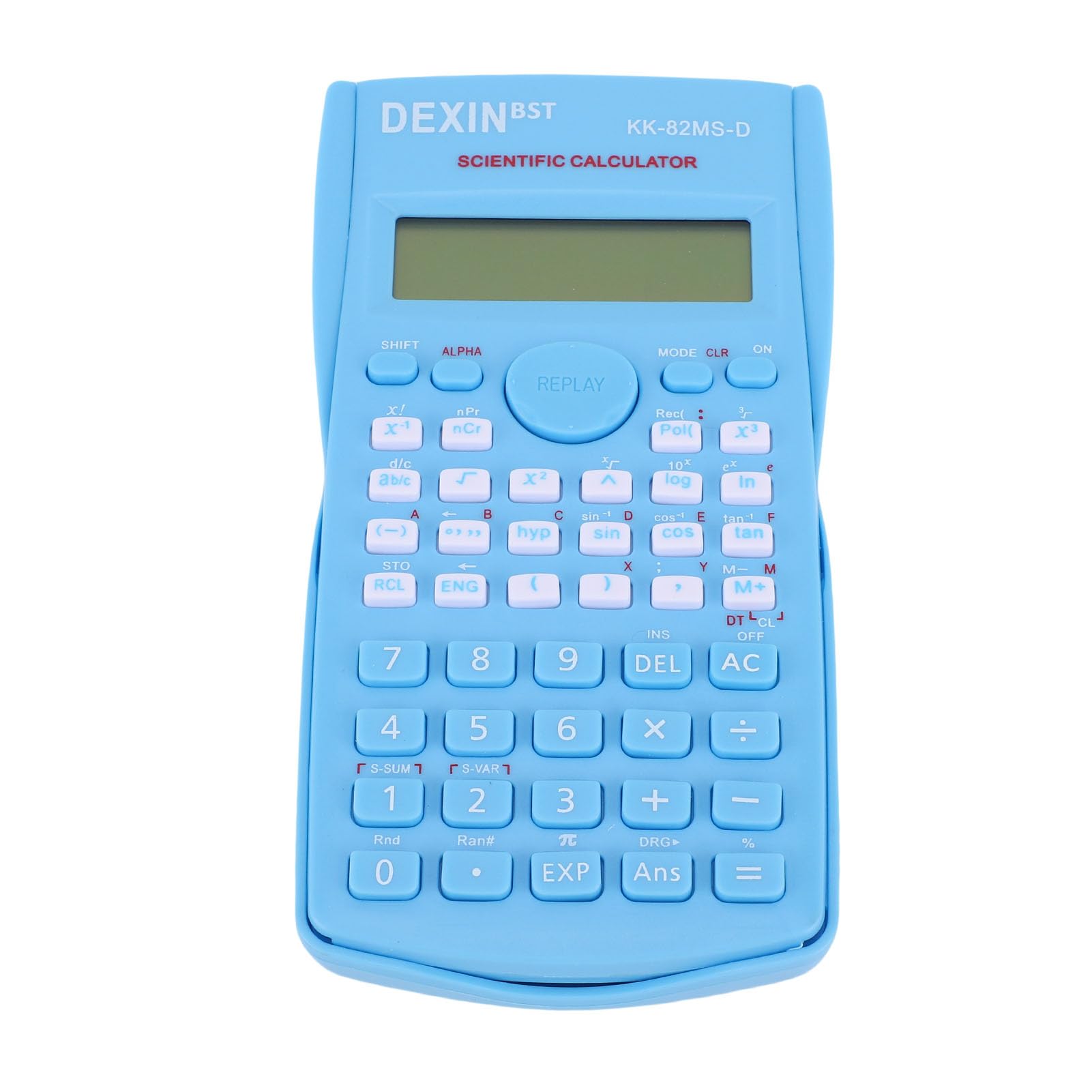 TOPRenddon Calculatrice De Bureau Avec Gros Boutons, Double Source D'Alimentation, Solaire Et Batterie, Grand Écran - Parfait Pour Bureau, Enseignants Et Étudiants