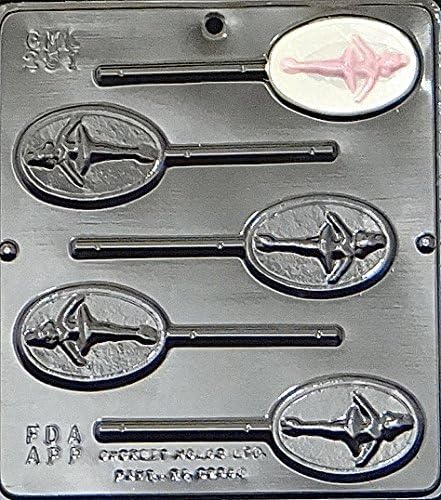 Ballerina Lollipop Chocolate Candy Mold 251 Ballerina Lollipop Chocolate Candy Mold 251