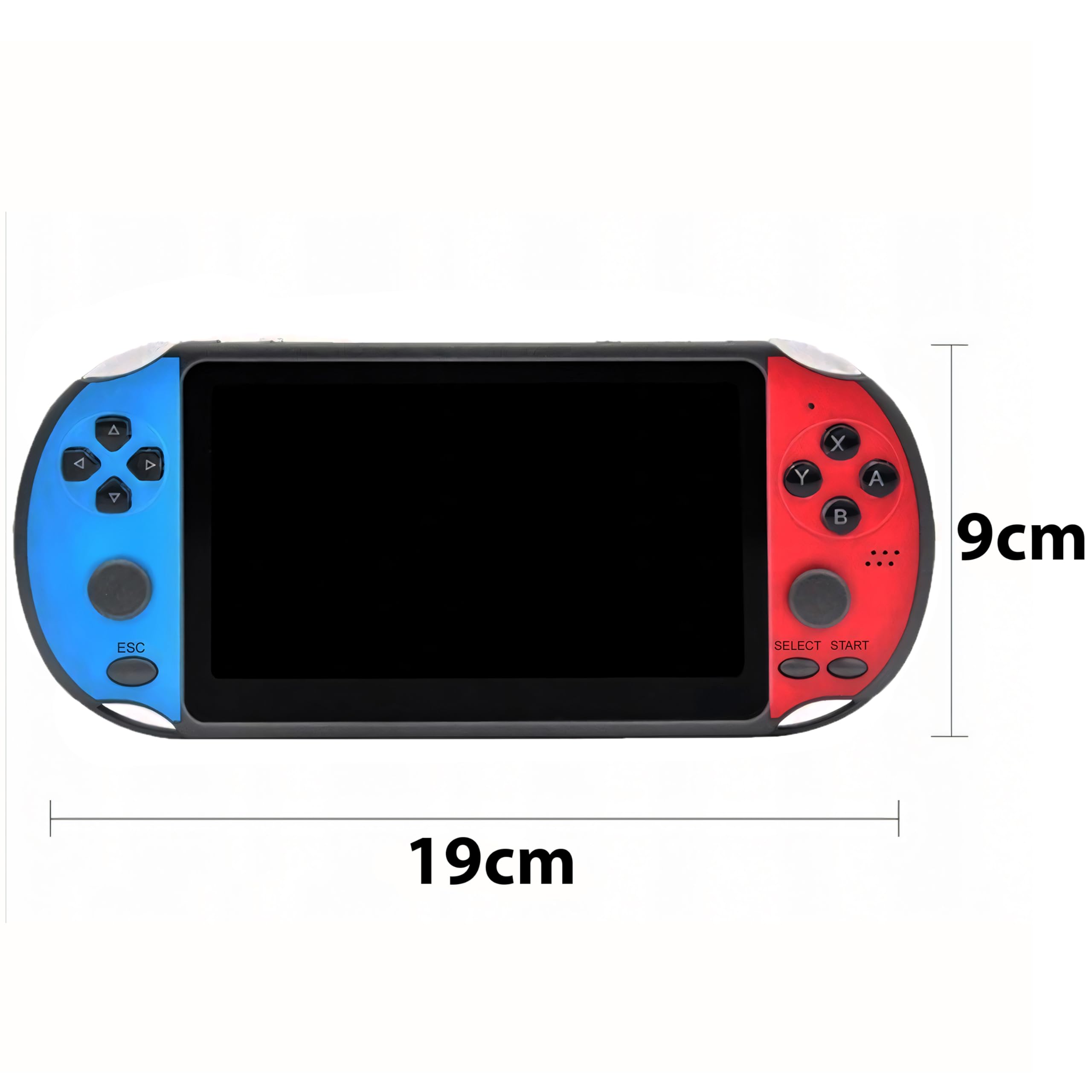 Retoo Console da gioco oltre 1000 giochi, console per videogiochi, console per videogiochi, console per bambini, adulti, schermo LCD, supporta diversi formati