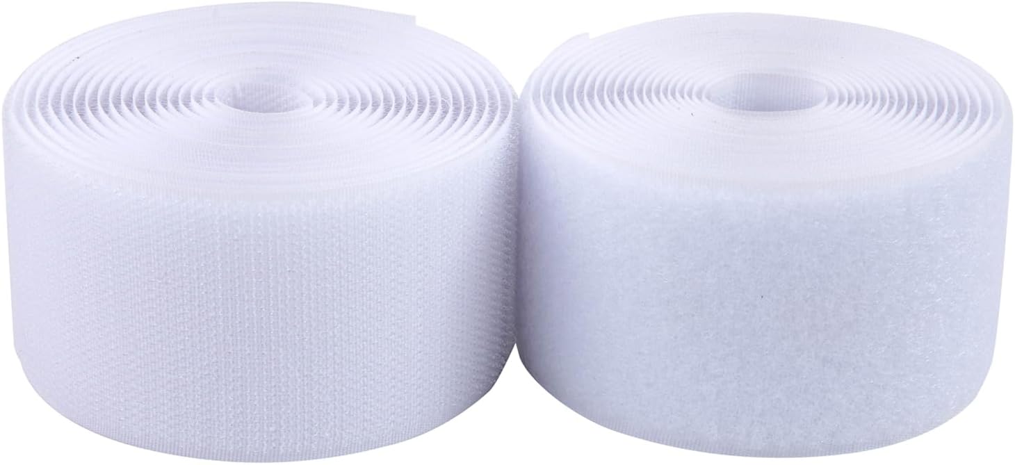 MYUREN 2 Inch Sew on Hook and Loop Strips Easy to Sew