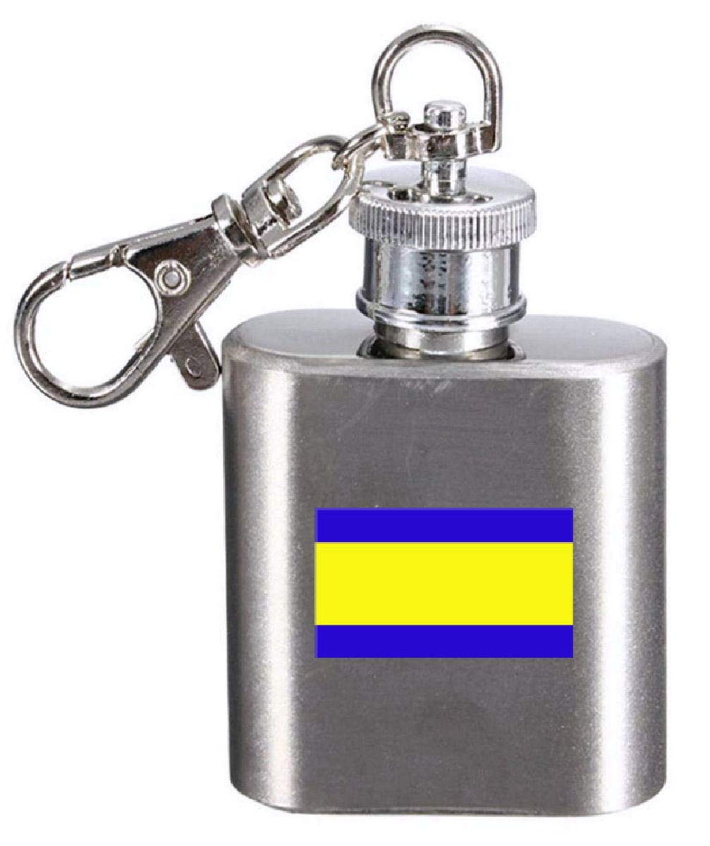 Flasque porte-clés gravé Hongrie Debrecen, cadeau souvenir idéal et symbolique