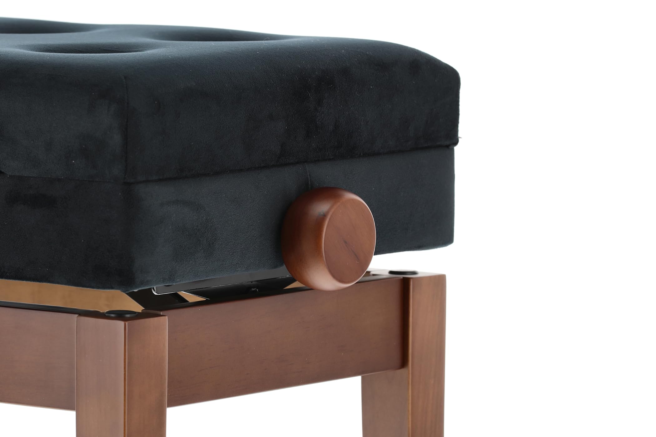 GEWA Pianobank Deluxe Compartment, nussbaum matt, mit Notenfach