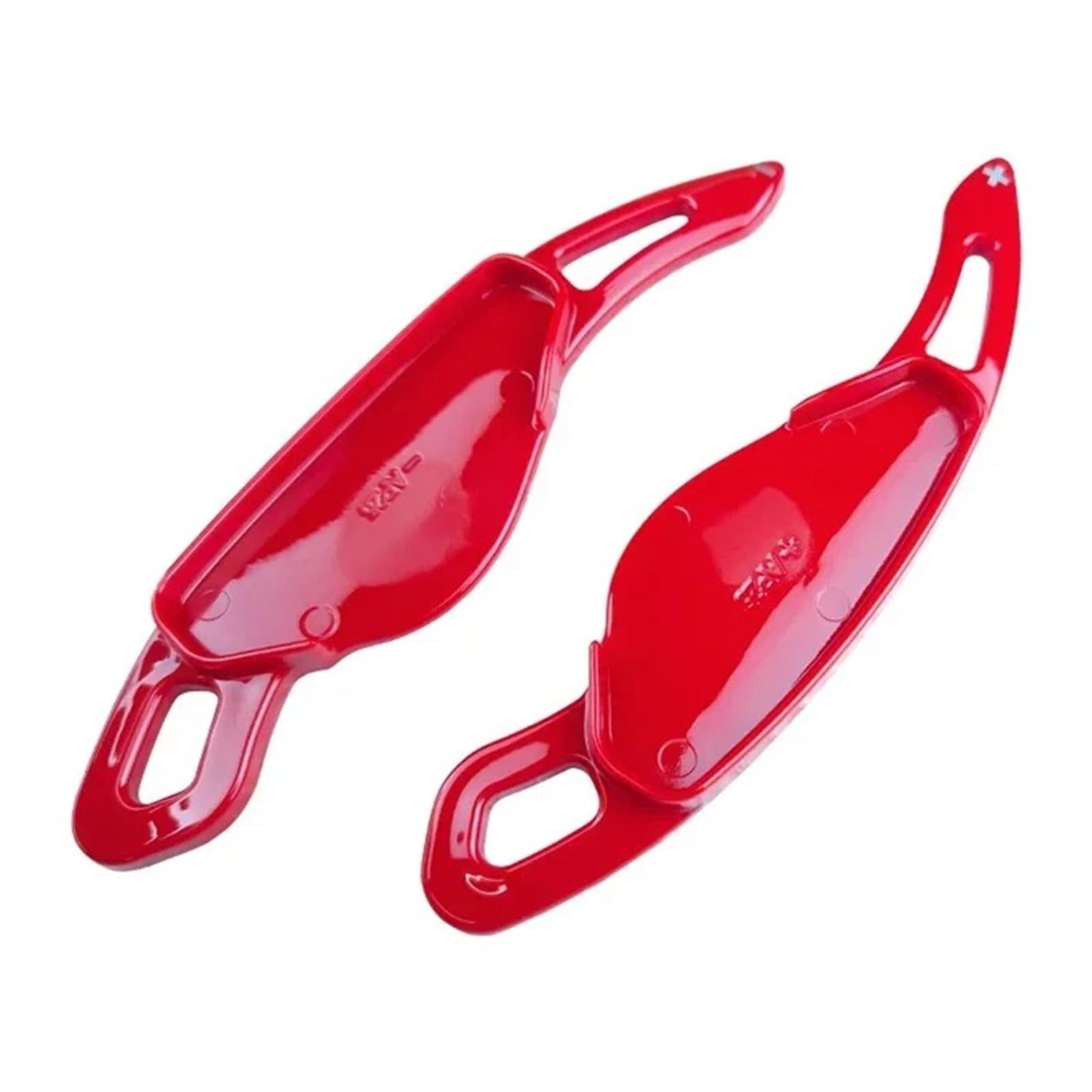 ZHANGZHENGYAO Car Steering Wheel Shifter Paddle for Jaguar for XF for XE for XJ for F-PACE for F-Type for X760 for X250 for X260 X761 X351 Car Steering Wheel Shift Paddle Shifter(Red)