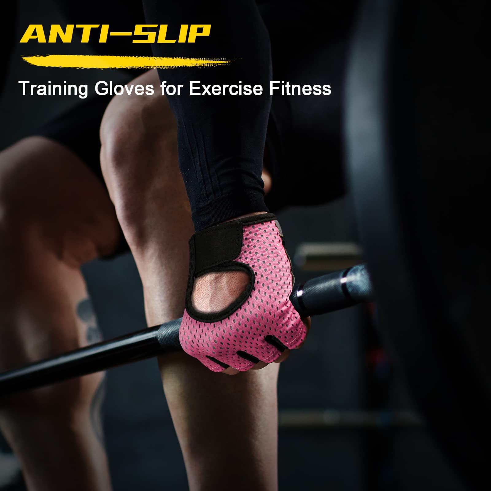 flintronic Guanti Crossfit Paracalli per Palestra e Sollevamento Pesi - Perfetti per Trazioni Alla Sbarra, Calisthenics, Ginnastica Artistica, Bodybuilding, Corda Allenamento - Uomini e Donne