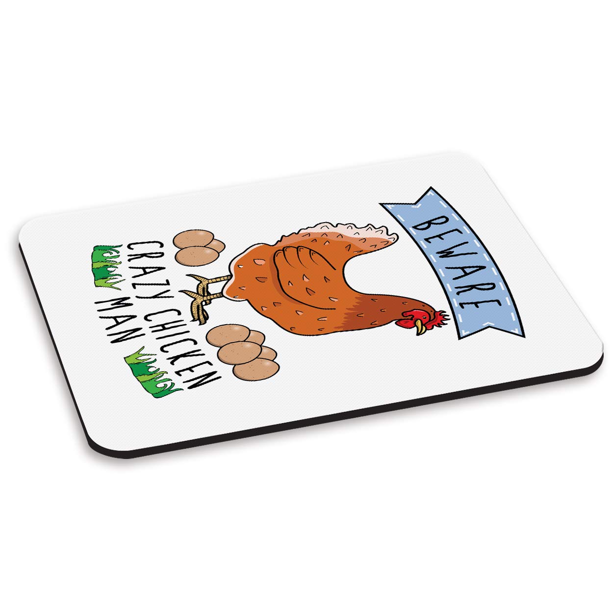 Beware Crazy Pancakes Sciroppo E Ragazza PC Computer Mouse Pad