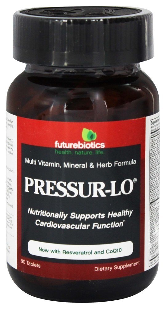 Futurebiotics Pressur-Lo Cardiovascular Supplement, 90 Tablets