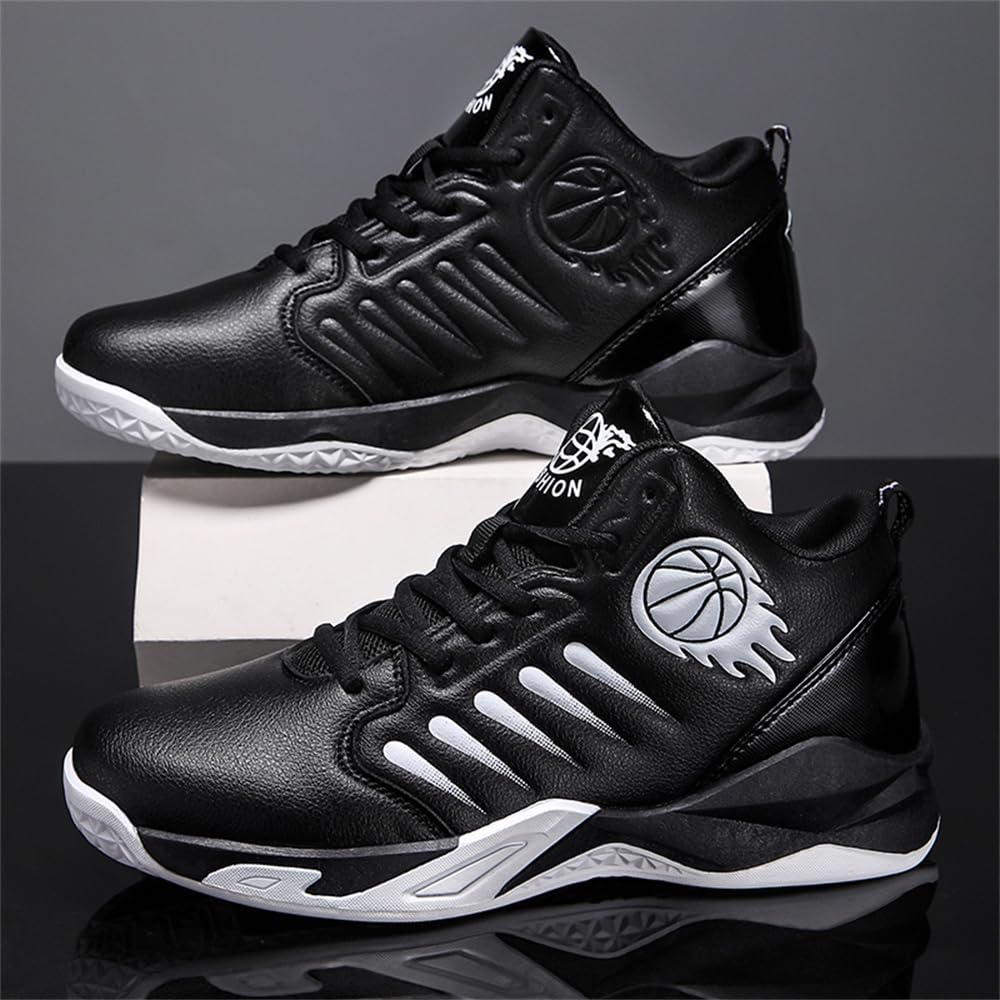 Scarpe da Basket Uomo Alte Traspirante Antiscivolo Resistente Sneaker Sport