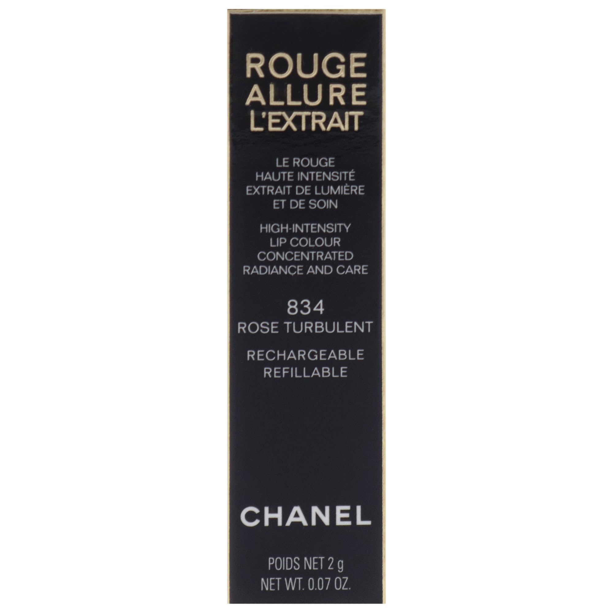CHANEL COLOR ROUGE ALLURE L'EXTRAIT-834