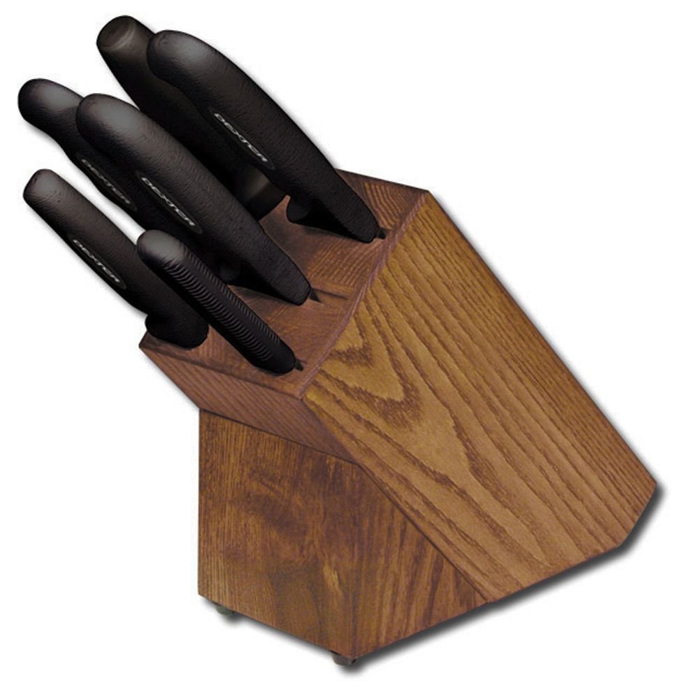 Review Dexter-Russell Outdoors 7 Piece Sofgrip Block Set with Black Handles