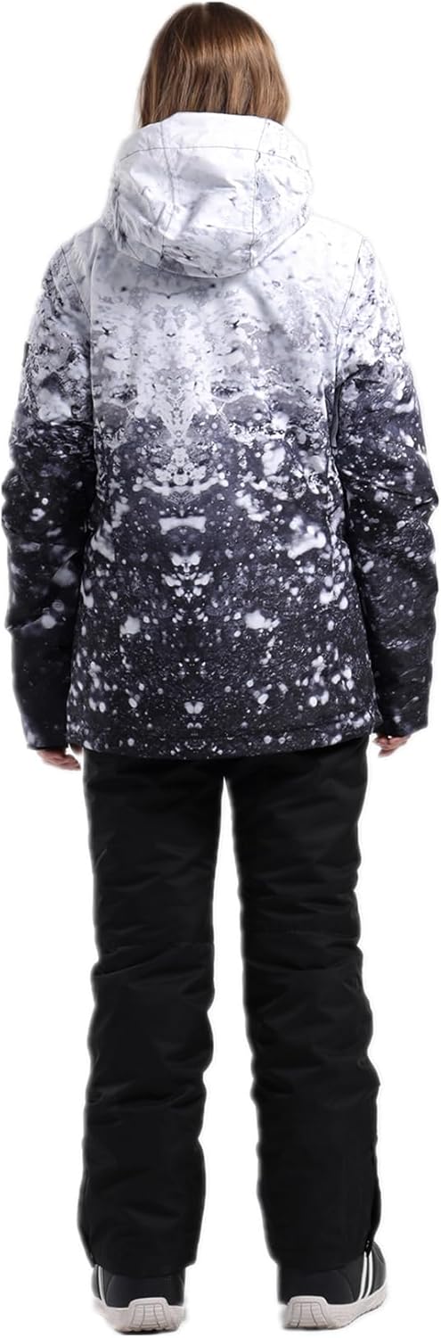 IMPHUT Women's Ski Jackets and Pants Snowboarding Snowsuit Coat Warm Hooded Waterproof Windproof Insulated - Image 2