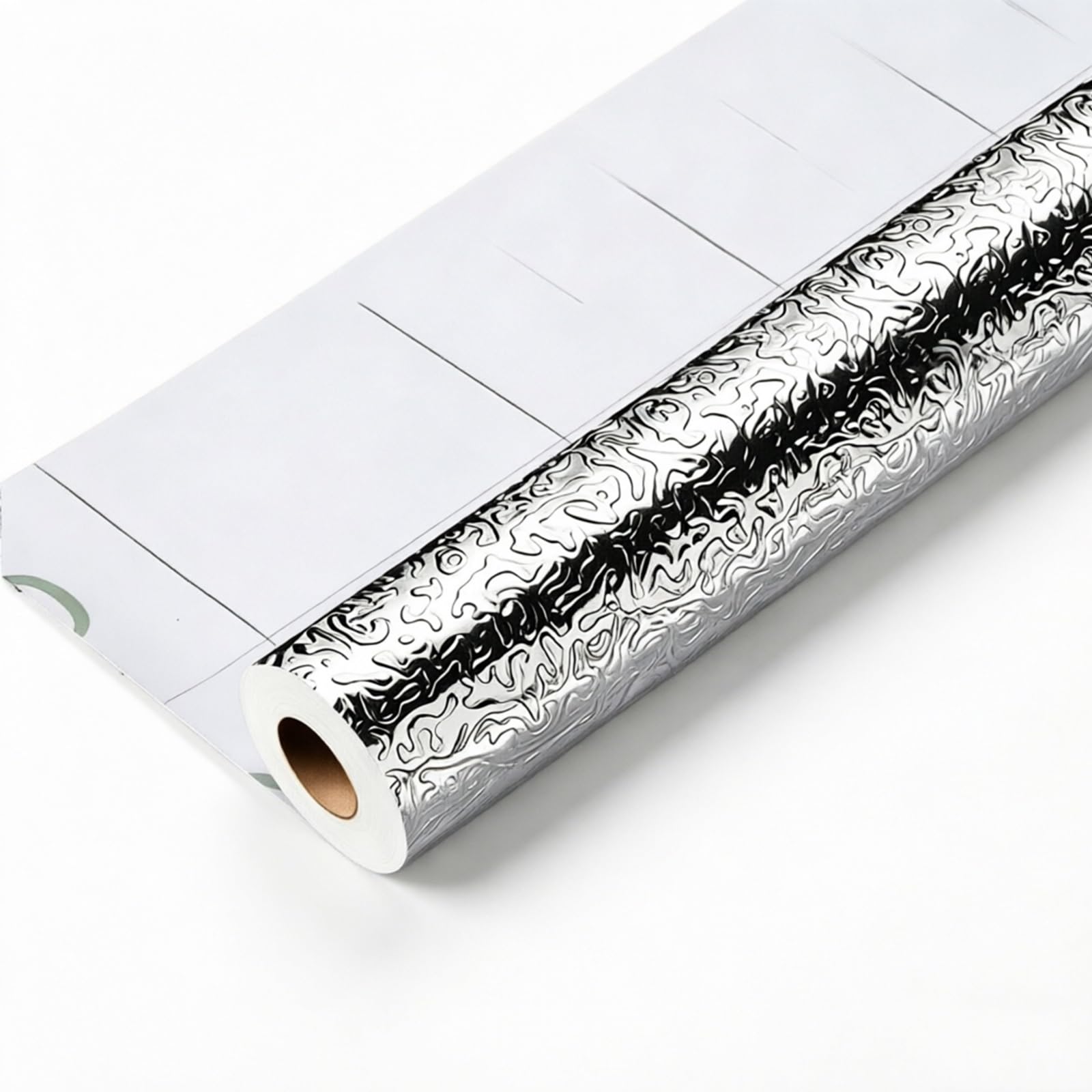 Zynqra B ﻿Peel And Stick Wallpaper,Pvc Material,Self Adhesive,Removable,Decorative Wallpapers,For Athroom Kitchen Acksplash Cabinets Shelf Liners Drawers(,L500cm/196.9In*W40cm/15.8In)