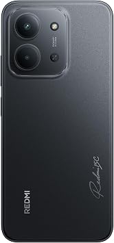 XIAOMI Redmi 15C Smartphone from 4 + 256 GB Black Midnight Screen of 6.9 Inch 120 Hz MediaTek Helio G81-Ultr Camera from 50MP 6000 mAh No Chargers Included