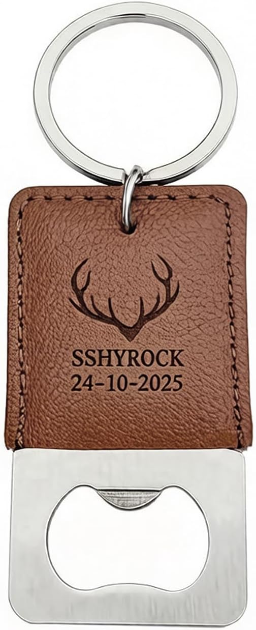 300PCS Custom Bottle Opener Bulk, Personalized Beer Bottle Opener, Color Printing/Laser Engraving Your Photo/LOGO/Text on Double-Sided for Bar, Restaurant, Party, Wedding Favors, Groomsmen Gifts