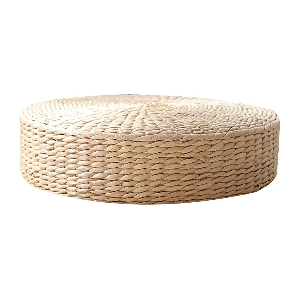 Coussin de voiture multifonction en paille tressée fait main