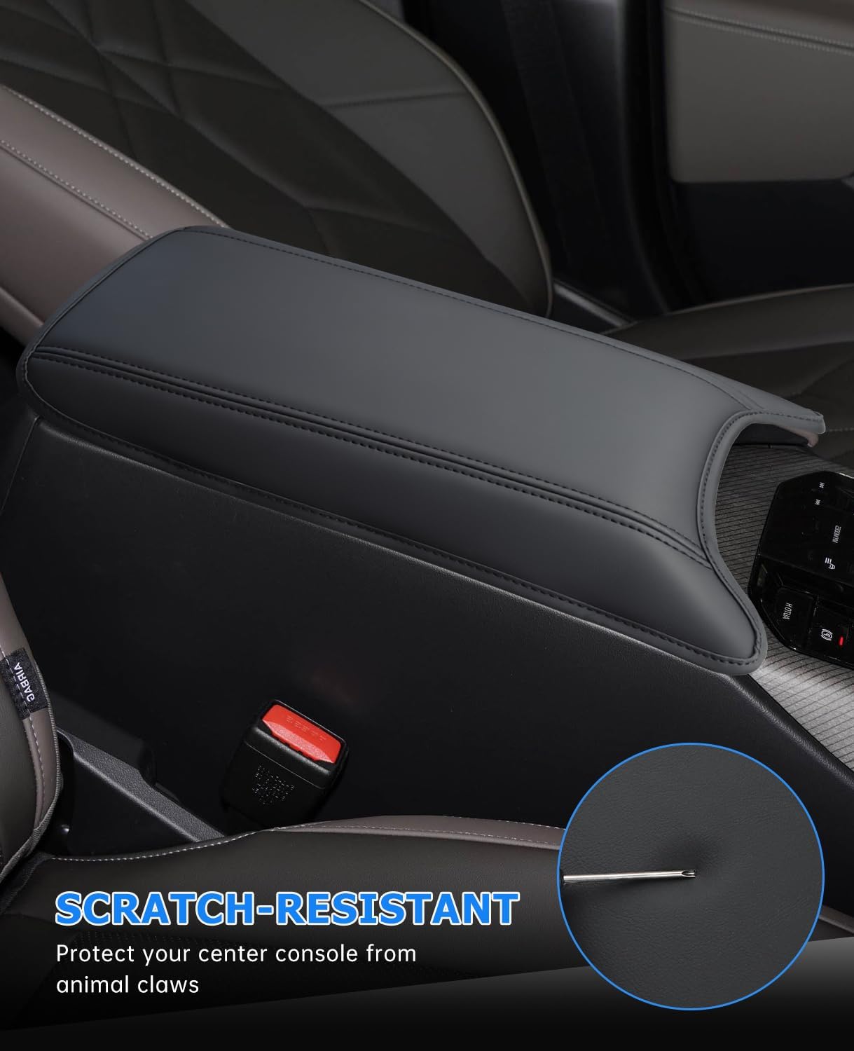 INTGET Center Console Cover for 2025 2026 BMW X3 Accessories Leather Middle Arm Rest Cover Console Lid Protector Car Interior for 2025 BMW X3 2026 Accessories 30 xDrive/M50 xDrive