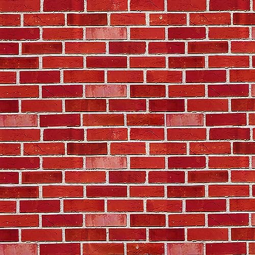 JOYIN Brick Wall Backdrop 30FT x 4FT Birthday Party Accessory Christmas Wall Decorations