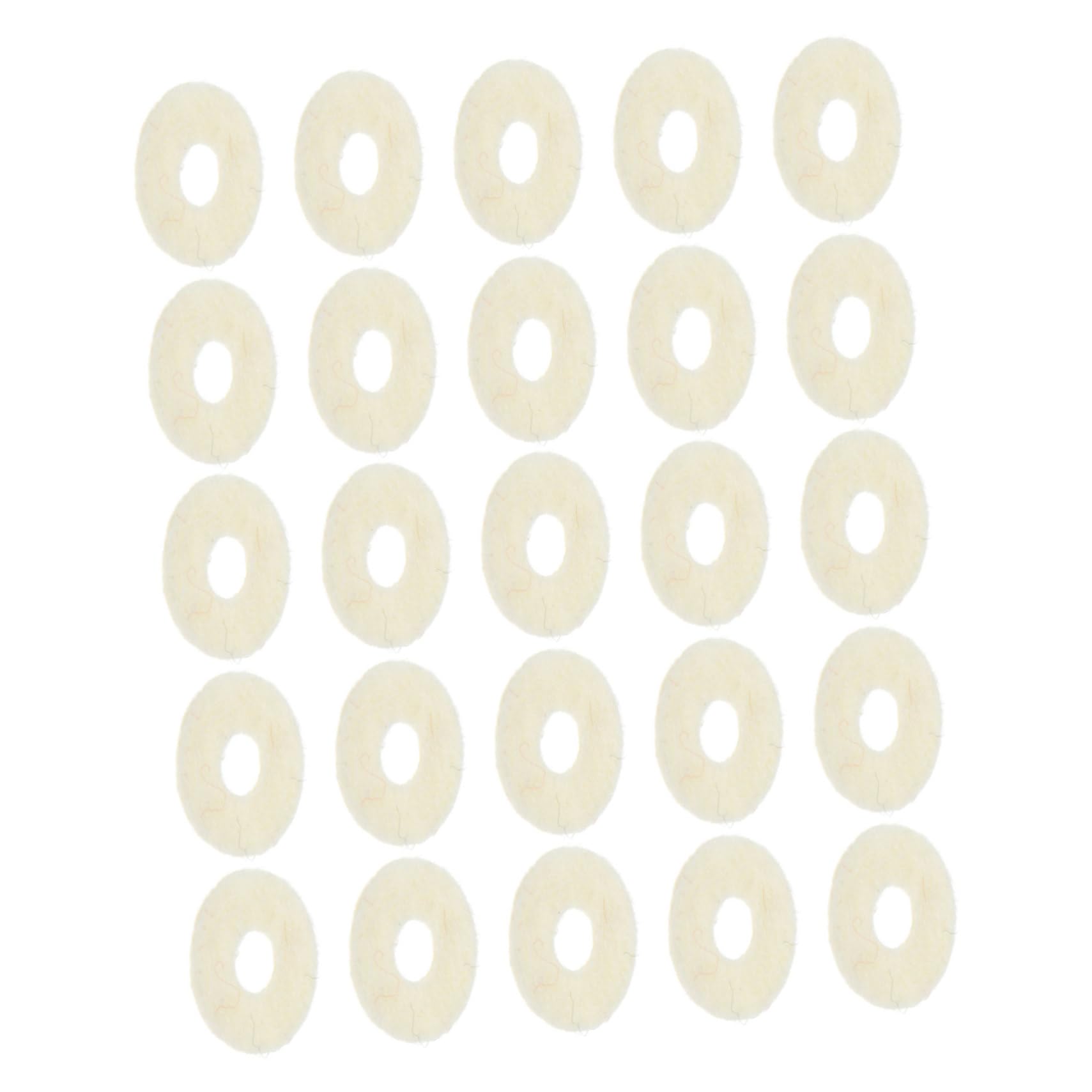 Toddmomy 90Pcs Felt Piano Washers for Key Balance Regulation Durable Regulating Tool Lightweight Pads for Standard Piano Use Musicians