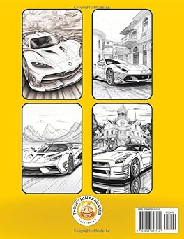 SUPERCARS Coloring Book for Adults: Volume 3 - Worlds Fastest Cars of the Modern Era - Including 40 of the Finest Super Sport Cars