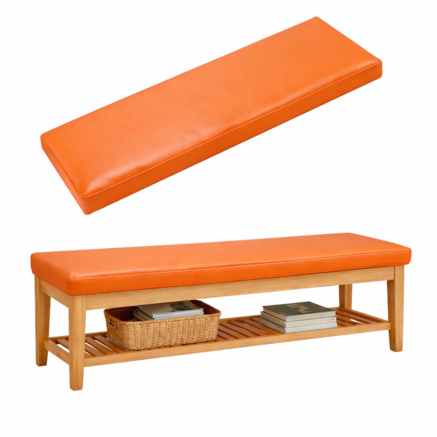 Banc d'extérieur en cuir synthétique de qualité supérieure 50D