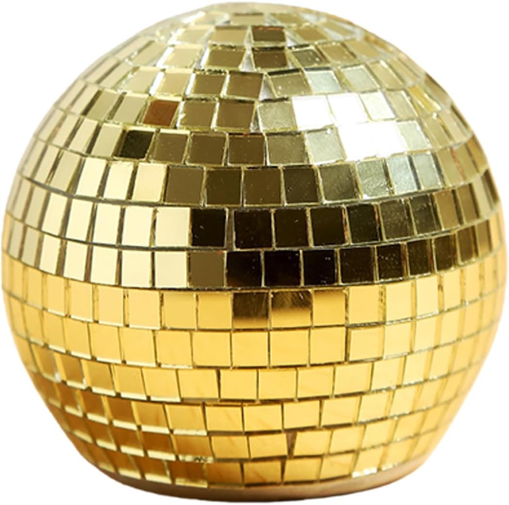 Reflective Glass Mirrored Small Disco Ball Bottle Opener for Easy Opening Cap 70s Birthday Party Supplies Decoration Mirrored Disco Ball Opener