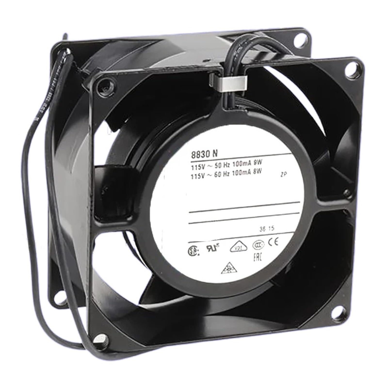 ZVQYSGIW 8830N 8830N 115VAC 8038 9/8W 80 * 80 * 38 mm Cooling fan