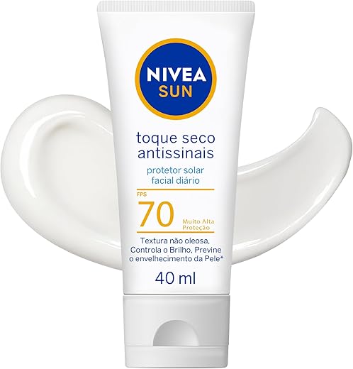 Protetor Solar NIVEA Sun Toque Seco FPS 70 40ml