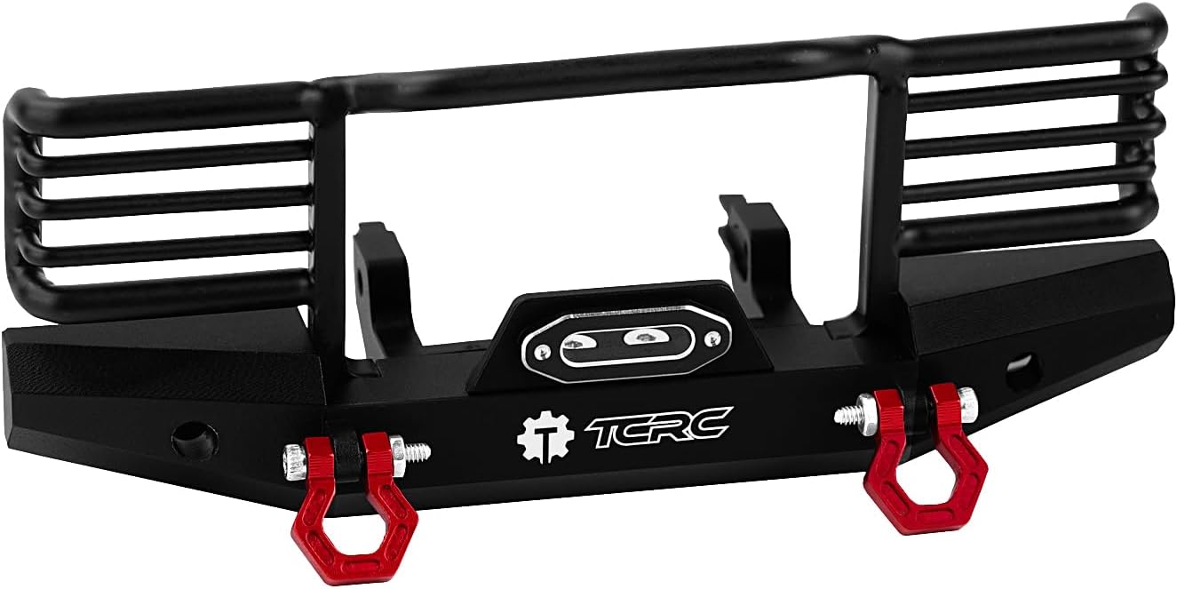 CNC Aluminum Front Bumper for TRX4M Defender 1/18 RC Crawler Car Upgrade Parts