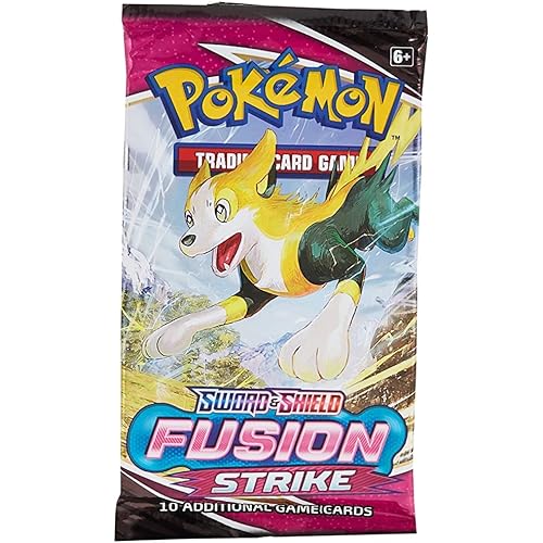 Pokemon TCG: Sword & Shield-Fusion Strike Sleeved Booster Pack (10 Cards)