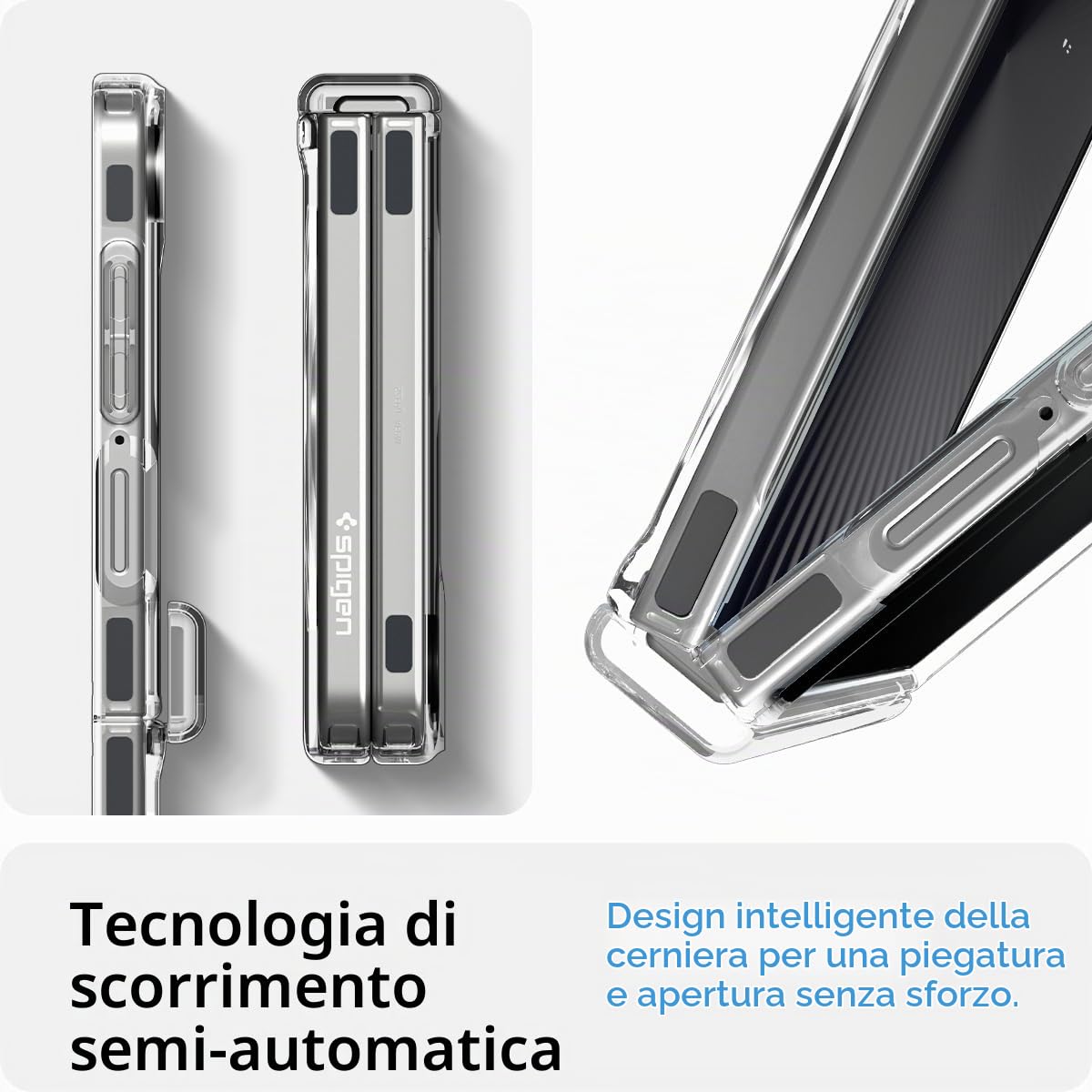 Spigen Cover Ultra Hybrid Pro MagFit Compatibile con Samsung Galaxy Z Flip 7 - Neo One