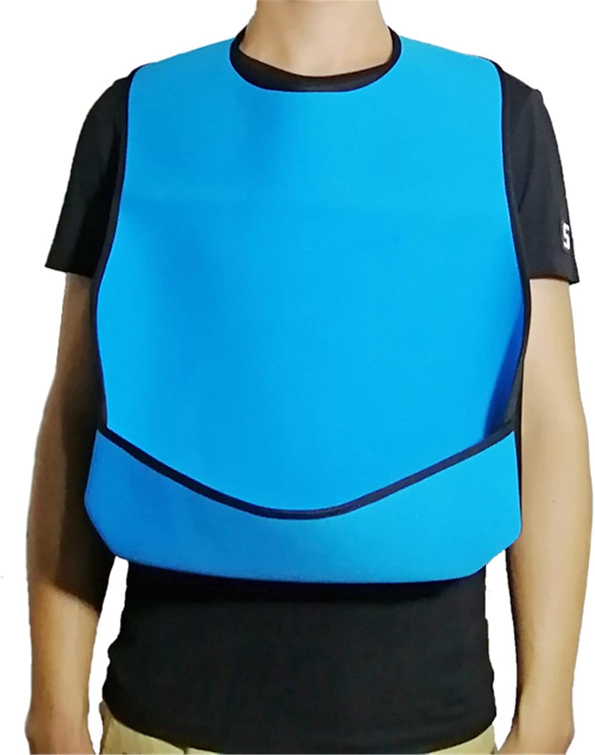 Adult Bib Waterproof Anti-oil Diving Fabric Bib Elderly Aged Senior Citizen Mealtime Cloth