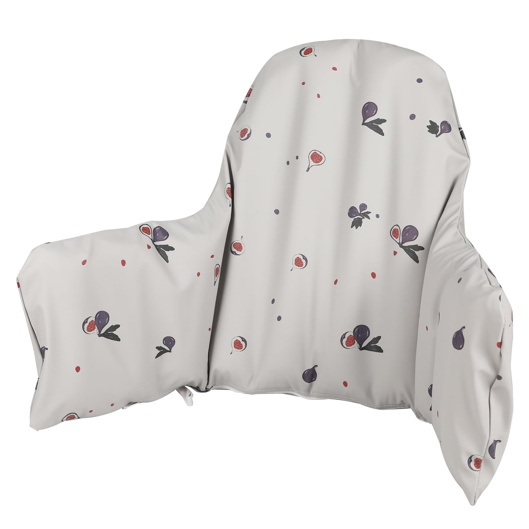 High Chair Cushion with Cover Pad for IKEA Antilop Babies Toddlers Inflatable & Reversible Built-in Inflatable Cushion
