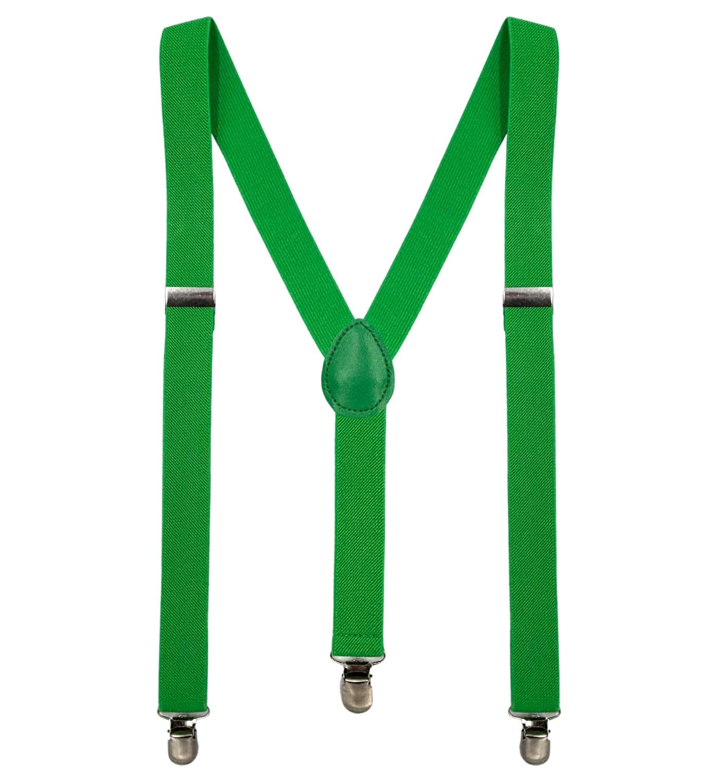 MDSTYLE Suspenders for Men Women &amp; Boys - Adjustable Y-Back with 3 Heavy Duty Clips for Wedding, Tuxedo, Formal &amp; Casual Wear