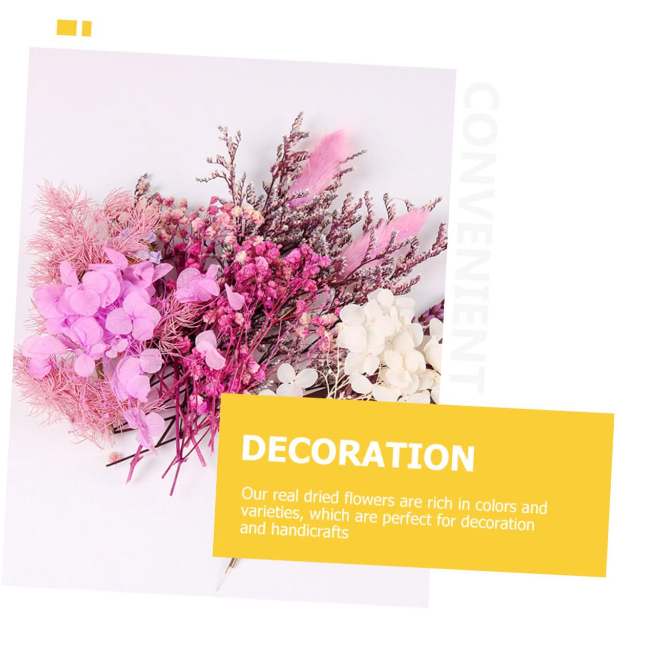 STOBAZA 2pièces De Fleurs Séchées Matériaux pour Bougies Aromatiques Fleurs Décoratives pour Artisanat Et Décoration Intérieure