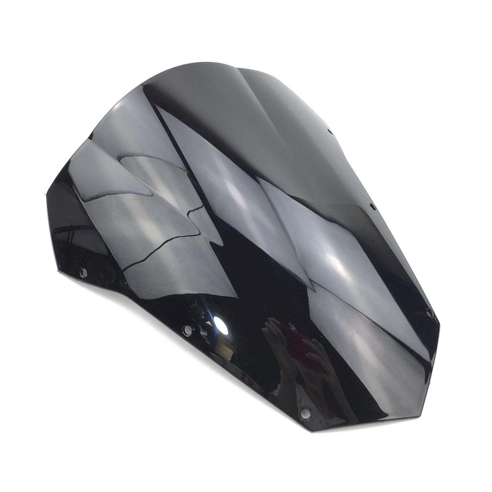 Windschutzscheibe Für Yamaha FZ6 Fazer 2003–2008 – Double Bubble, Smoke, 5 Mm