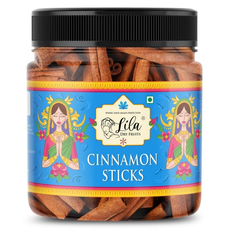 LILA DRY FRUITS True Sri Lankan Cinnamon Quills| Dal Chini Sticks | Authentic Ceylon Dalchini (100gram) Jar | Whole Spices | Chemical Free (B0CTKFV4WZ) Amazon Price History, Amazon Price Tracker
