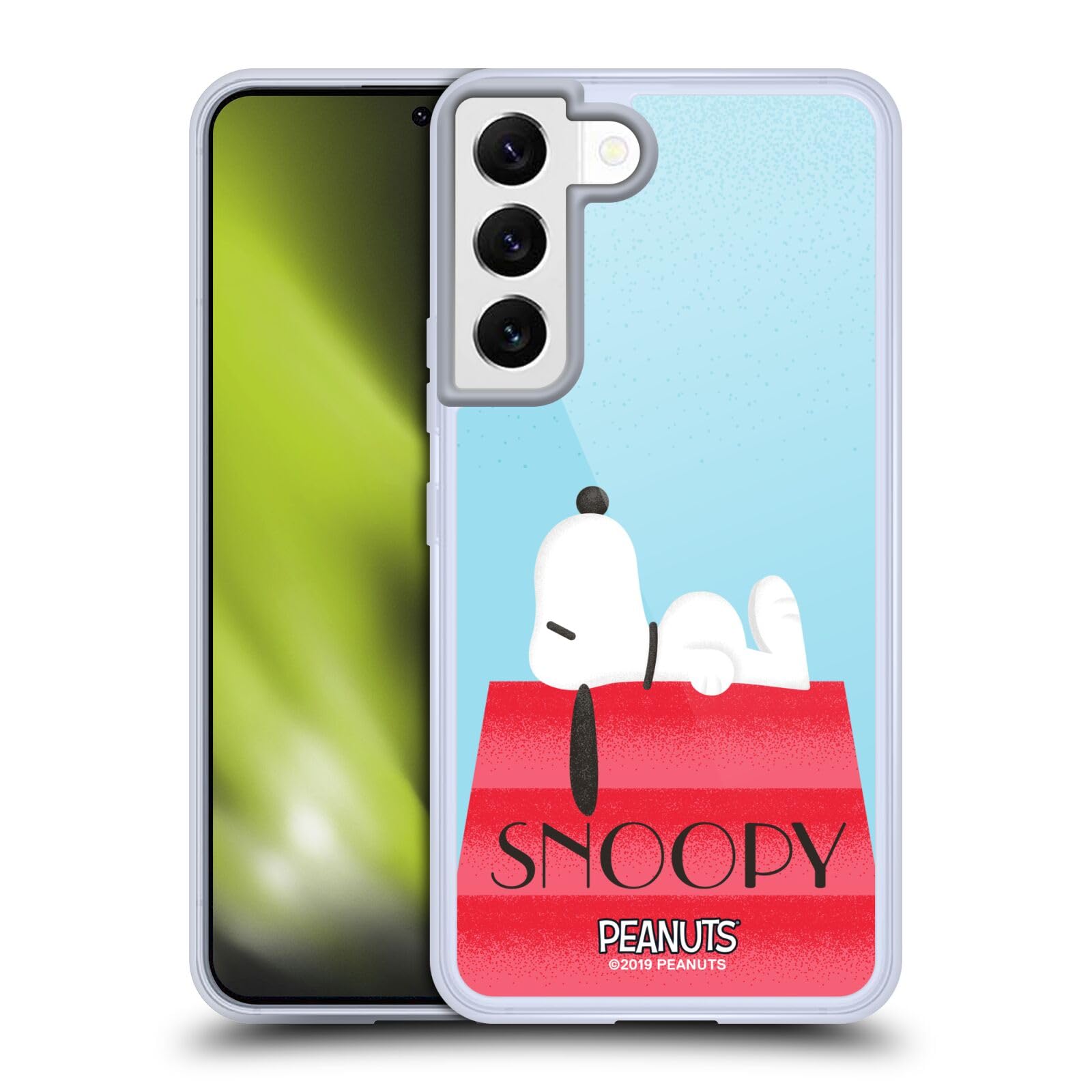 Head Case Designs Officially Licensed Peanuts House Snoopy Deco Dreams Soft Gel Case Compatible with Samsung Galaxy S22 5G