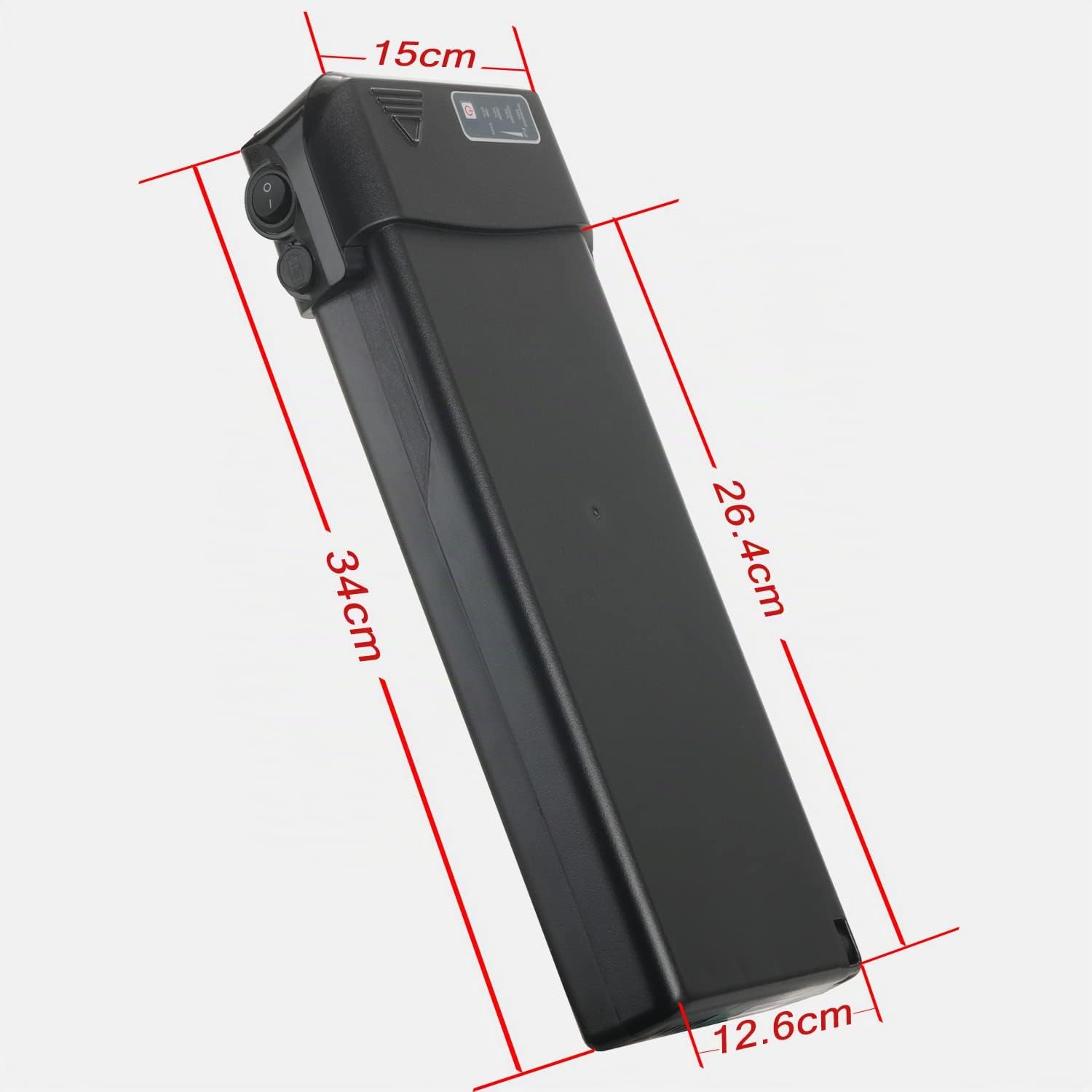 Batteria agli ioni di litio di ricambio per bicicletta elettrica 36 V 11,6 Ah per Pedelec, Zündapp, Fongers, Telefunken, Provelo