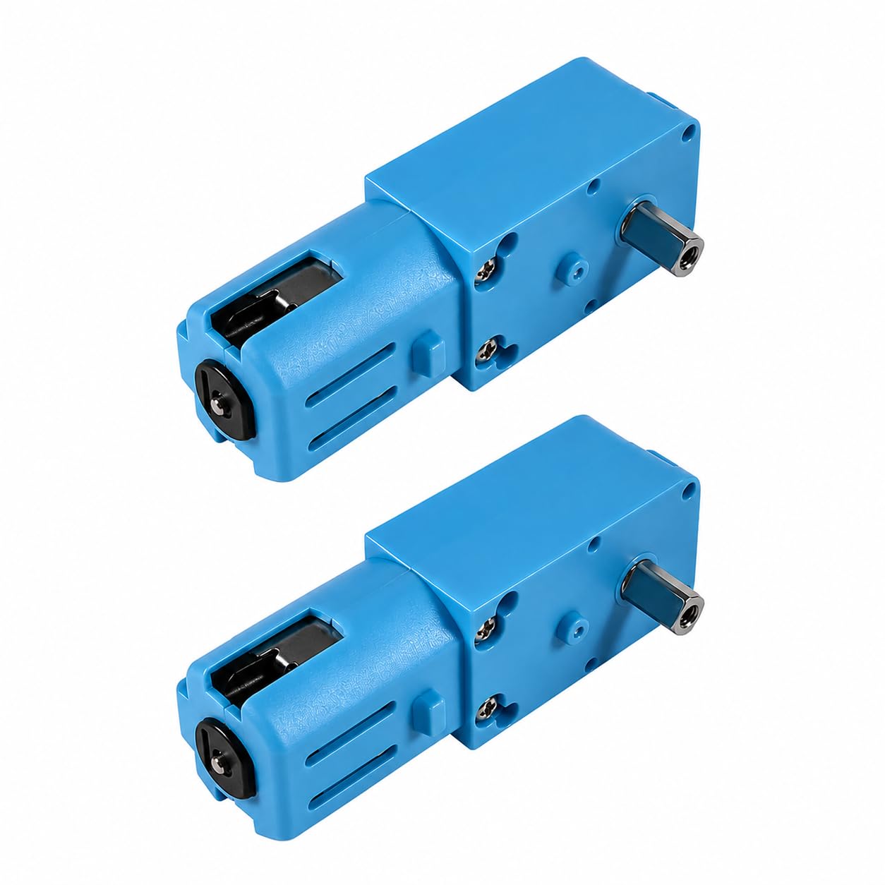 Metal TT Gear Motor 1:90 Blue Single Shaft (Pack of 2) | High Torque DC Geared Motor 3–6V | Metal Gearbox Motor for Robotics, DIY Projects, RC Cars & Smart Robots-image-36