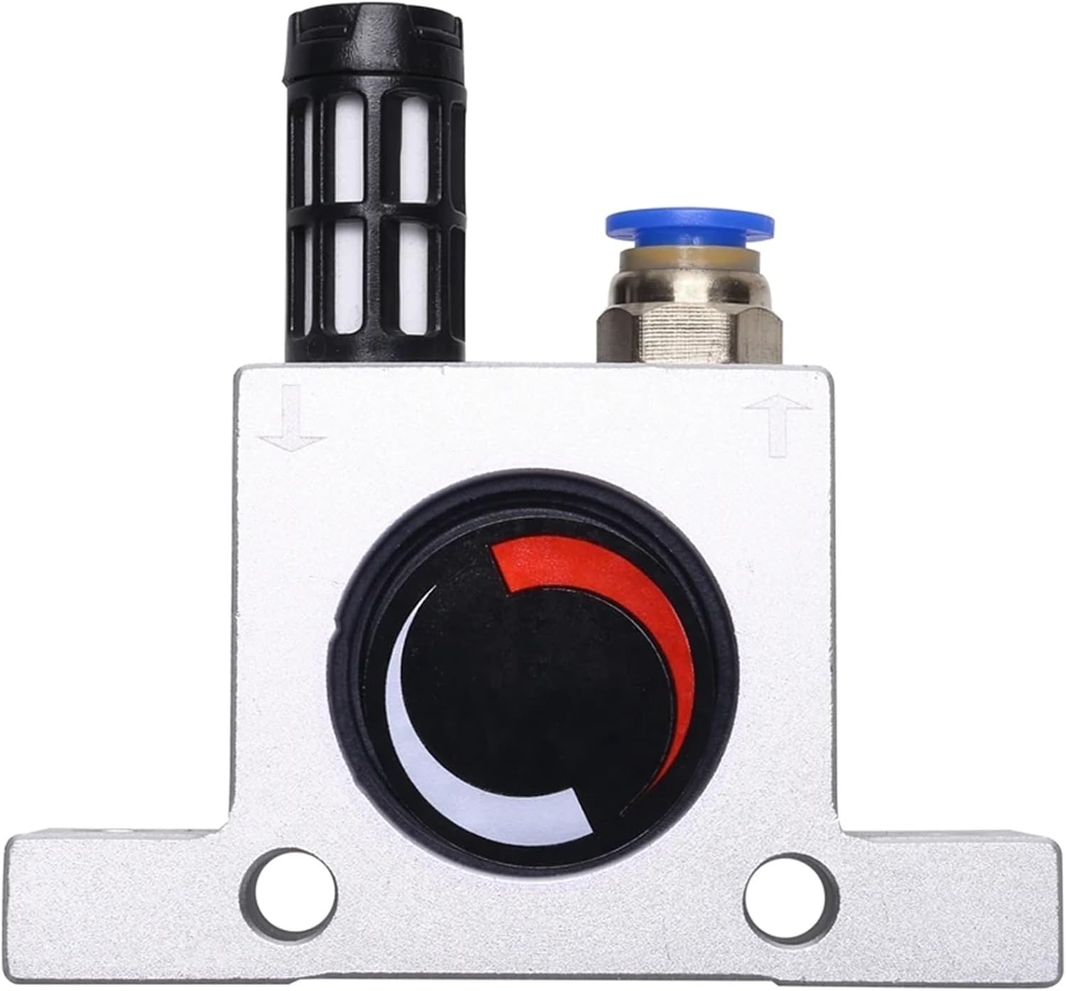 K8/10 1/4 Pneumatic Vibrators Silent Golden Industrial Vibrator Pneumatic Vibrator 1Pcs(Gray white K10)