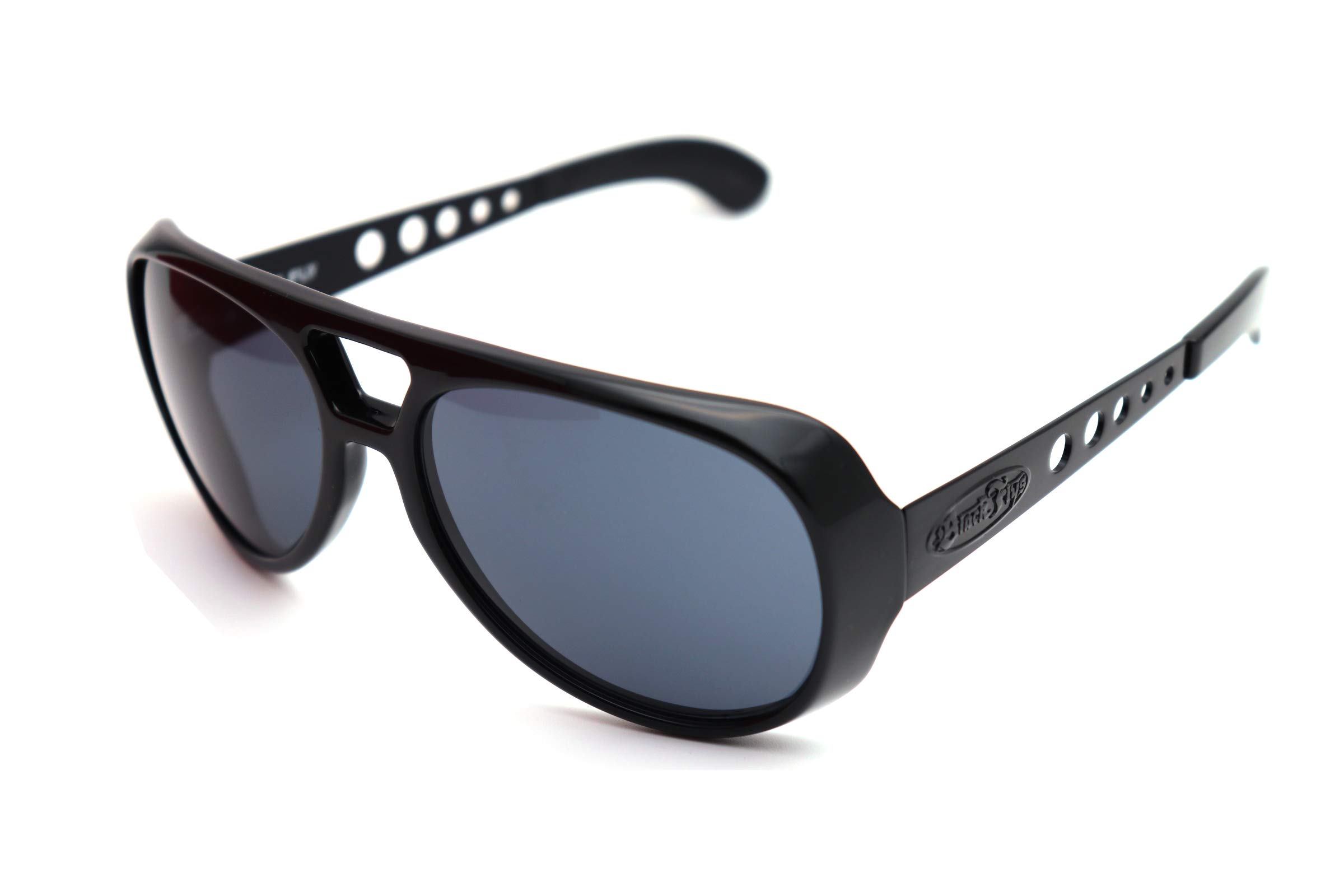 Amazon.com: Black Flys Sunglasses King Fly (Shiny Black w/Smoke 